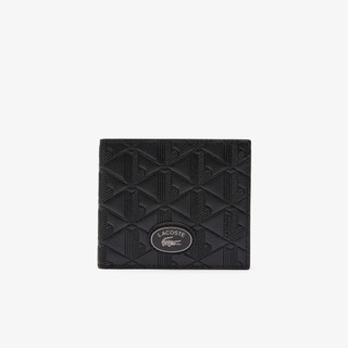 Ví Gấp Lacoste Nam Cỡ Vừa Hoạ Tiết Monogram Chất Liệu Da