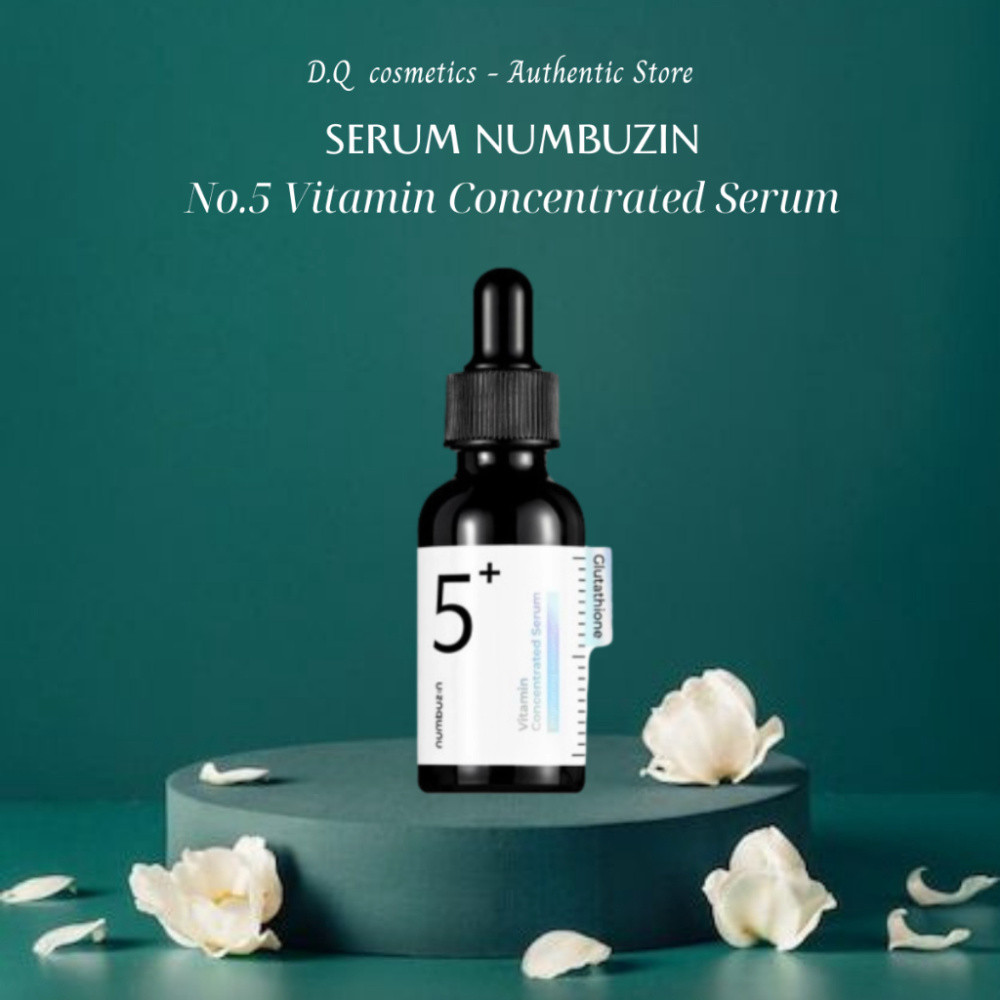 Serum NUMBUZIN NO.5 Serum Trắng Da, Mờ Thâm Nám Numbuzin No.5 Vitamin Concentrated Serum 30ml
