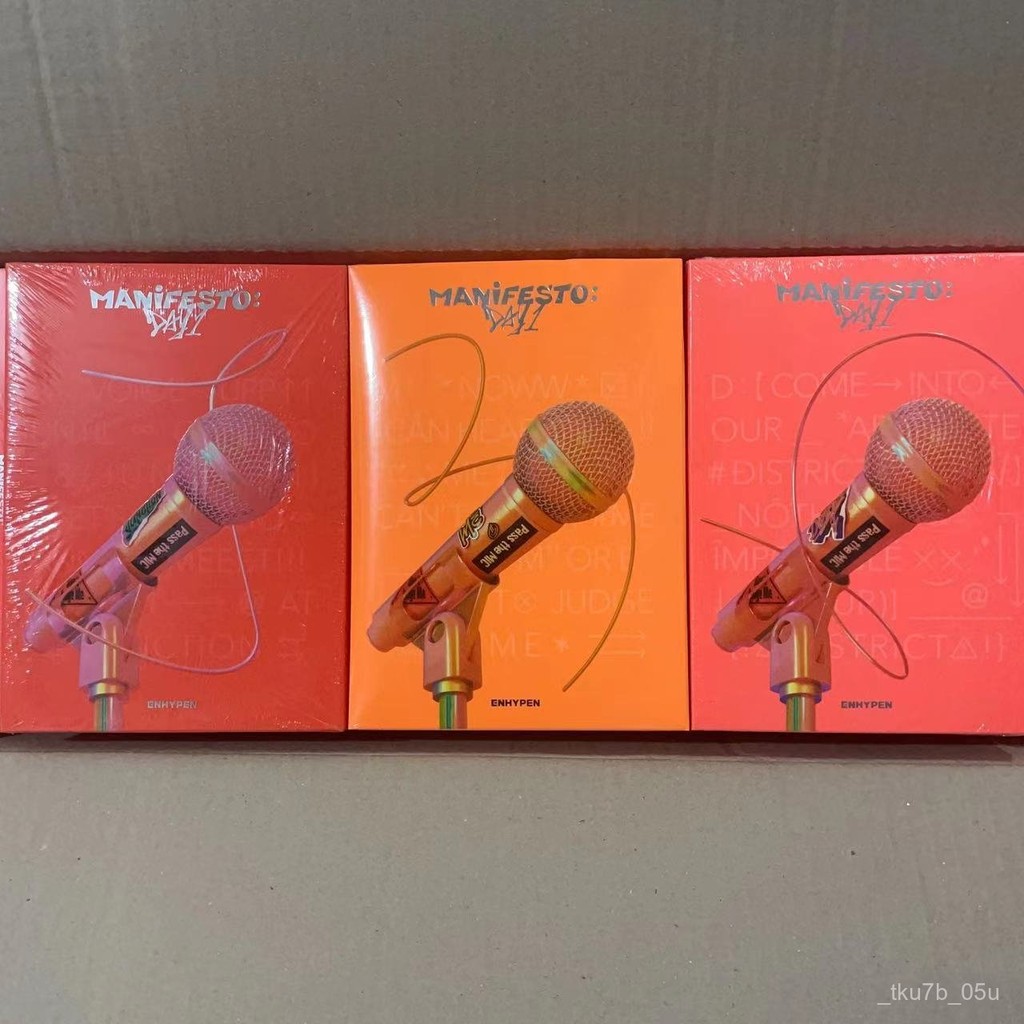 ENHYPEN Mini3Bộ Sưu Tập MANIFESTO : DAY 1 Phiên bản có sẵn Thương Hiệu Mới Chưa Tháo Rời