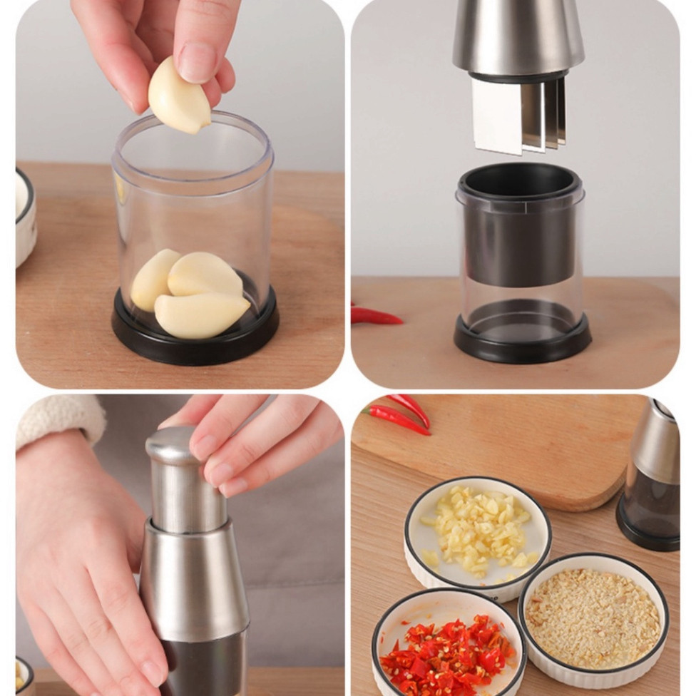Dụng Cụ Băm Tỏi Ớt Gừng Bằng Inox 304 Tiện Dụng Cho Nhà Bếp ( ms 053) | BigBuy360 - bigbuy360.vn