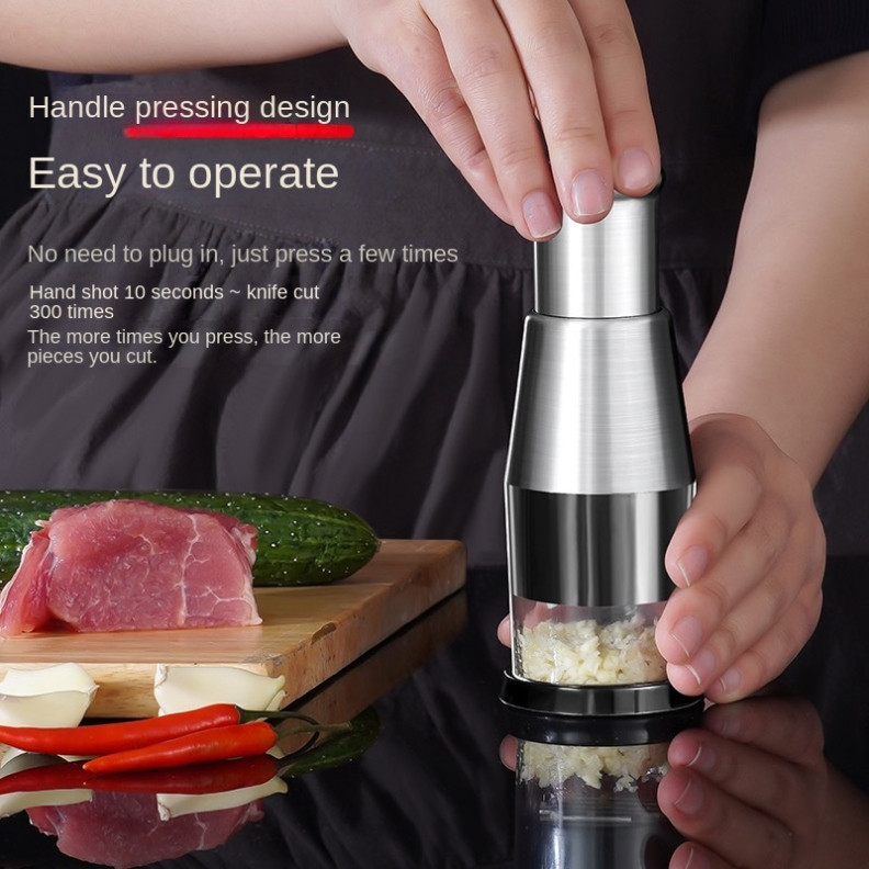 Dụng Cụ Băm Tỏi Ớt Gừng Bằng Inox 304 Tiện Dụng Cho Nhà Bếp ( ms 053) | BigBuy360 - bigbuy360.vn