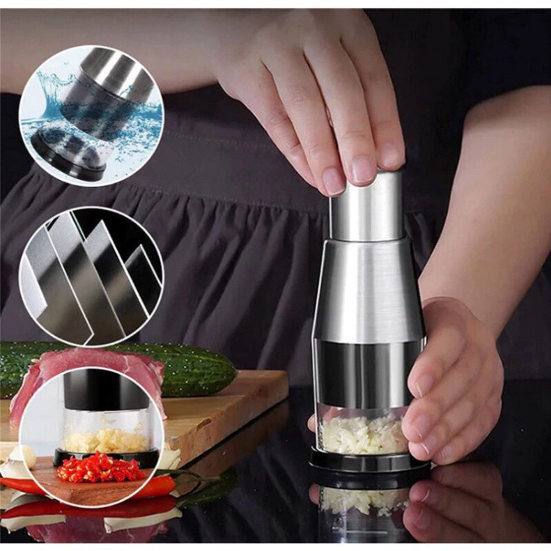 Dụng Cụ Băm Tỏi Ớt Gừng Bằng Inox 304 Tiện Dụng Cho Nhà Bếp ( ms 053) | BigBuy360 - bigbuy360.vn