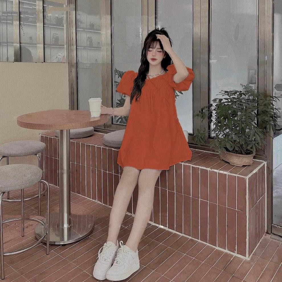 váy babydol - váy nữ phom rộng thỏa mái - C85 | BigBuy360 - bigbuy360.vn