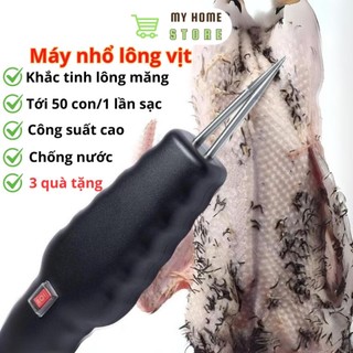 Máy Nhổ Lông Vịt Cầm Tay Tool Box Máy Vặt Lông Vịt Gà Lông Măng Không Dây - Mini Hub 