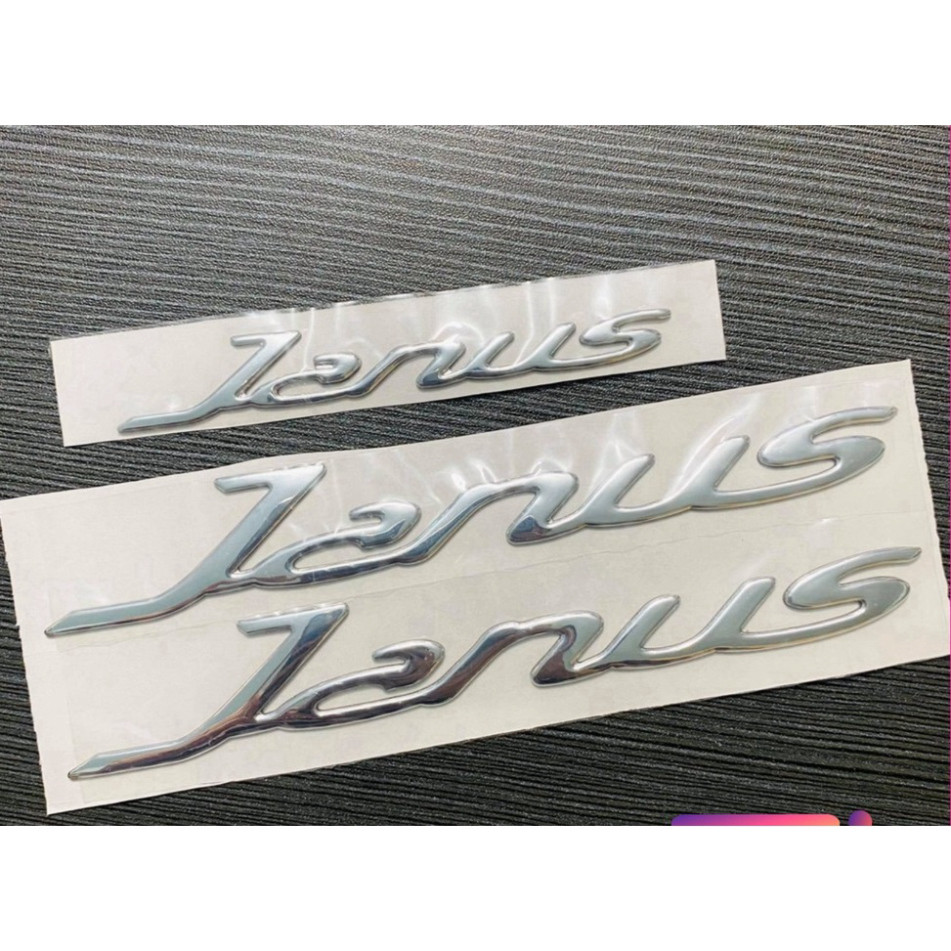 TRỌN BỘ TEM CHỮ NỔI DÁN XE YAMAHA JANUS, TEM TRANG TRÍ XE MÁY SIÊU CHẤT