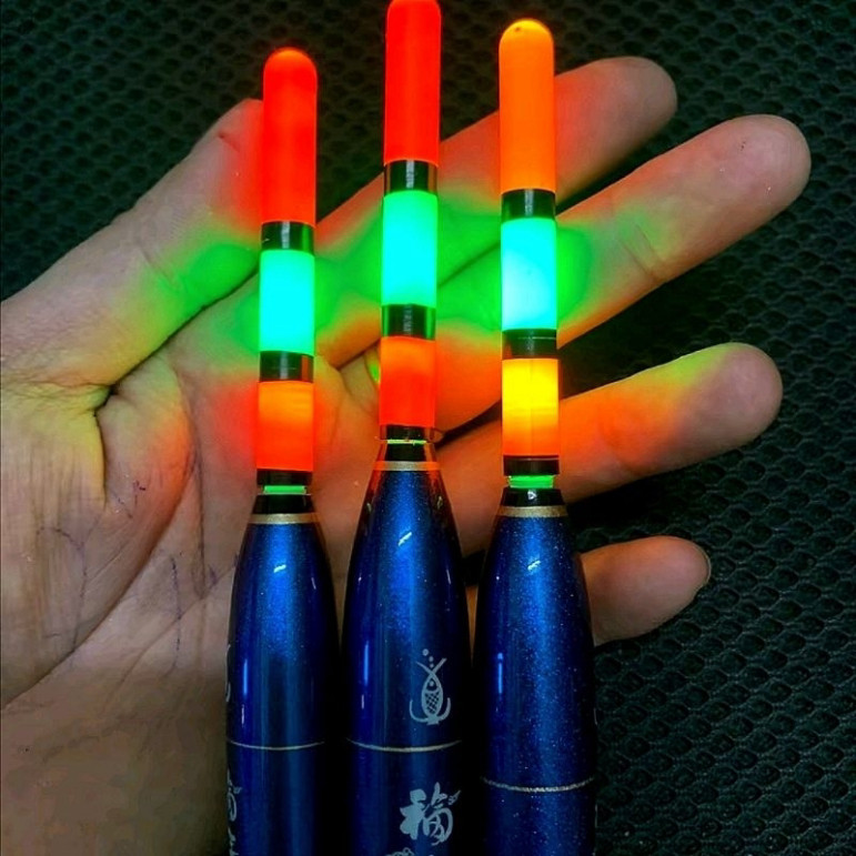 Phao lửng săn hàng ngày và đêm câu trắm, mè - Phao lửng đêm tăm to - Đan Thư Fishing