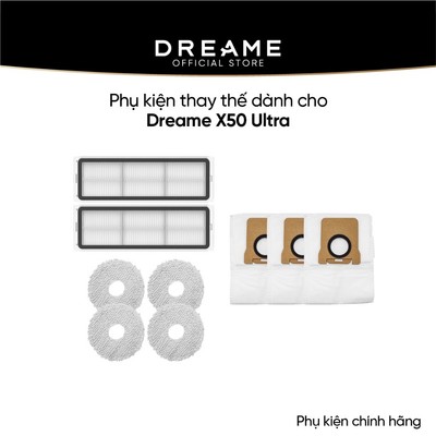 Phụ kiện thay thế dành cho Dreame X50 Ultra/ X50 Master bản quốc tế - Phụ kiện chính hãng
