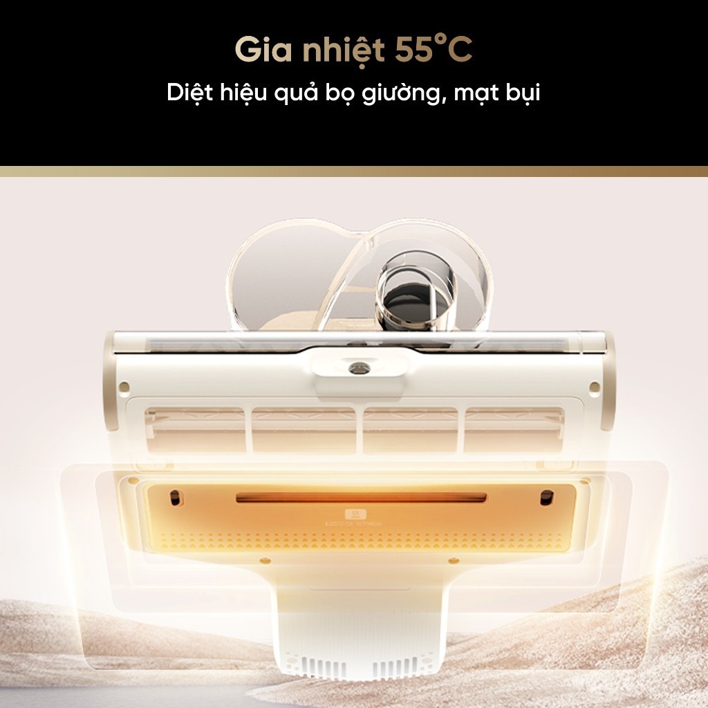 Dreame D20 Pro/ D20 Aura Máy hút bụi giường nệm | công suất định mức 520W | Diệt khuẩn LED UV đến 99,99% | BH 24 tháng | BigBuy360 - bigbuy360.vn