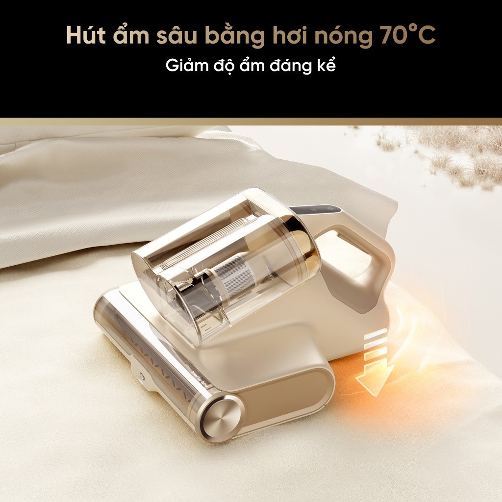 Dreame D20 Pro/ D20 Aura Máy hút bụi giường nệm | công suất định mức 520W | Diệt khuẩn LED UV đến 99,99% | BH 24 tháng | BigBuy360 - bigbuy360.vn