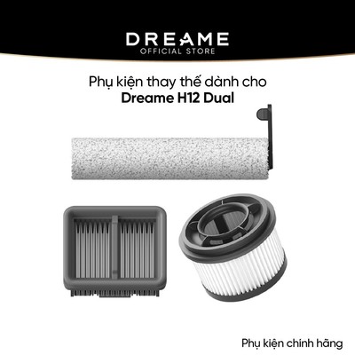 Phụ kiện thay thế dành cho Dreame H12 Dual bản quốc tế  - Phụ kiện chính hãng