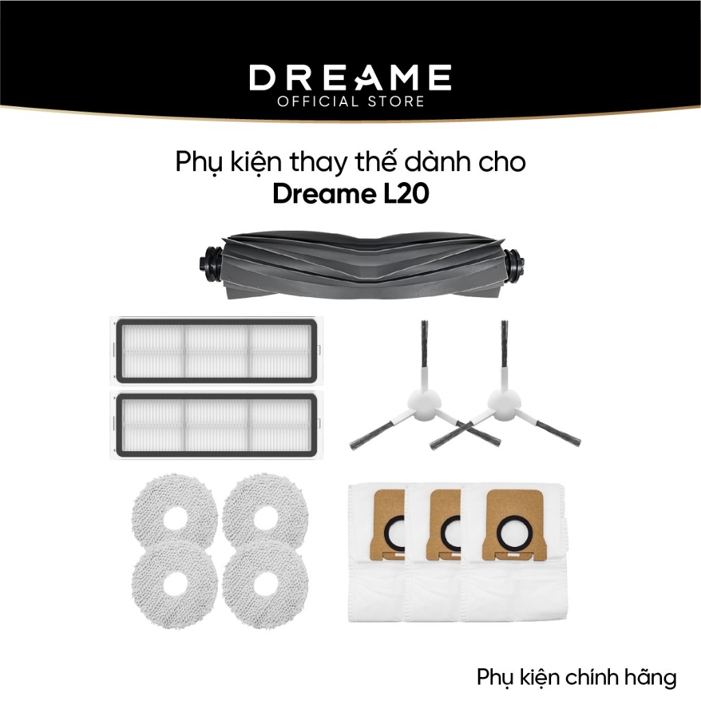 Phụ kiện thay thế dành cho Dreame L20 bản quốc tế - Phụ kiện chính hãng