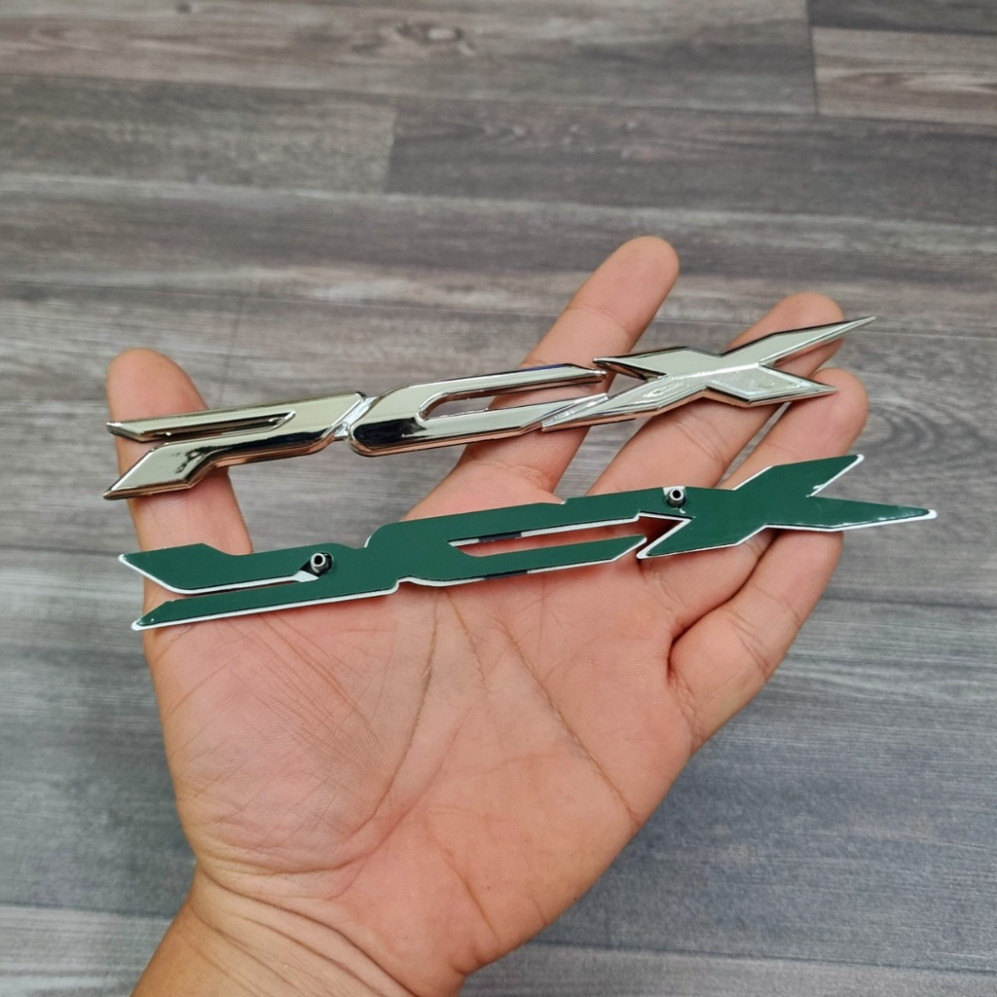 Cặp tem mủ cứng chữ PCX mẫu ZIN - tem như ZIN theo xe chữ PCX dán hông sườn xe