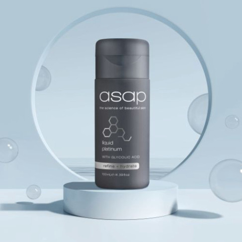 [CHÍNH HÃNG] Nước thần dưỡng ẩm, tái tạo, thu nhỏ lỗ chân lông Asap Liquid Platinum giảm sạm da 130m