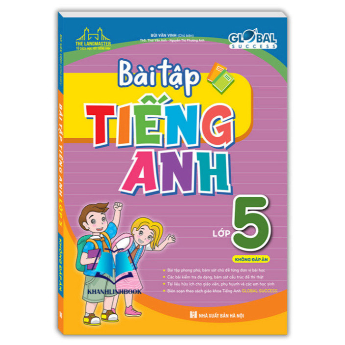 Sách - Global success - Bài tập tiếng anh lớp 5 (không đáp án)
