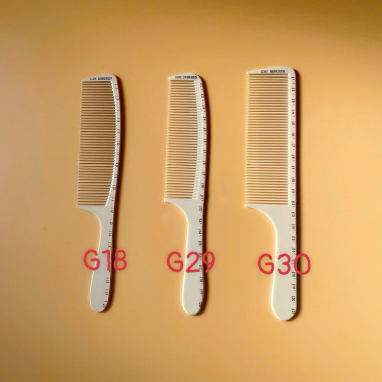 Lược kê cắt tóc nam tuỳ chọn G30, G29, G18 .Lược chuyên dụng cho cắt tóc nam
