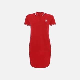 Đầm Nữ Lfc Có Cổ Phối Logo Thời Trang - Đỏ - A15627
