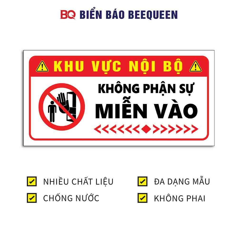 Biển báo không phận sự miễn vào h61