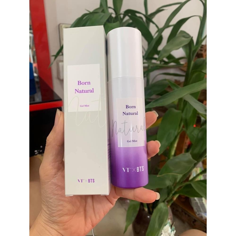 Xịt khoáng VT BTS Born Natural gel mist 100ml