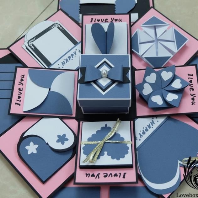 [ FREE SHIP] Hộp quà lovebox B17