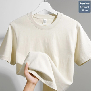 Áo Thun Nữ Form Vừa SUNTEE Phong Cách Basic Vải Cotton 250GSM Cao Cấp Thoáng Mát Local Brand BBT112