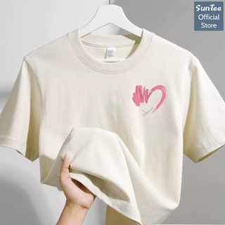 Áo Thun Nữ Form Vừa SUNTEE FV001 Phong Cách Basic In Hình Nhỏ Vải Cotton 250GSM Cao Cấp Thoáng Mát