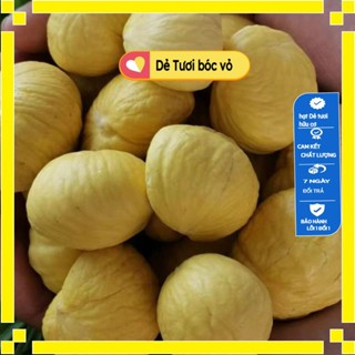 [Dẻ bóc vỏ nấu hầm làm sữa...] Hạt dẻ tươi bóc vỏ sẵn