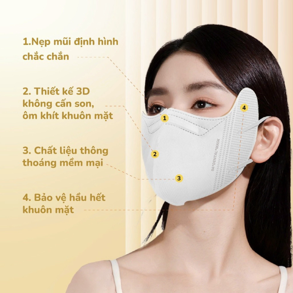 (Tặng 30c kt)Thùng 300 cái Khẩu trang 9A 5 lớp Kháng Khuẩn,Form rộng siêu chống nắng và tia uv