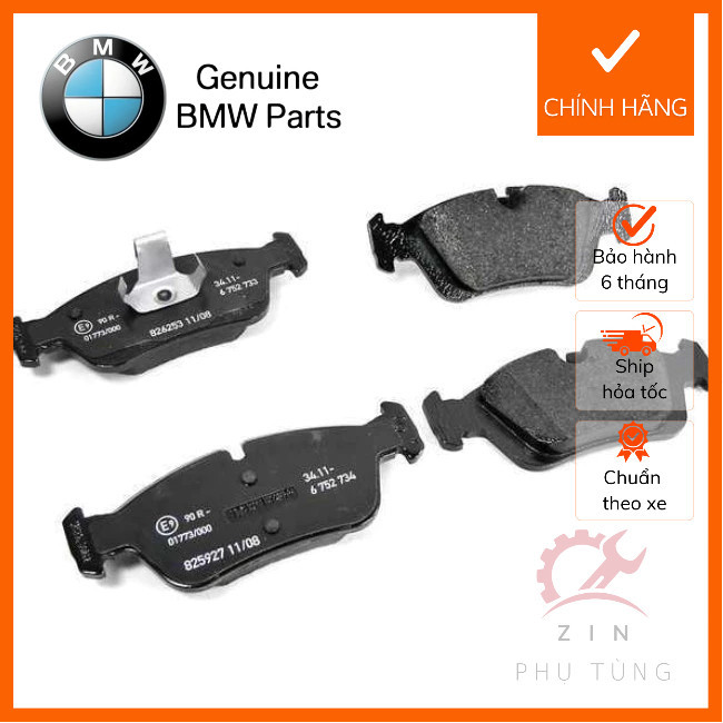 [CHÍNH HÃNG] Má phanh trước ( bố thắng trước ) BMW Z4 E85 34116761244 6761244 OEM