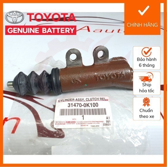 [Chính Hãng] Trượt côn (heo con ly hợp) Toyota Fortuner 2018 31470-0K100