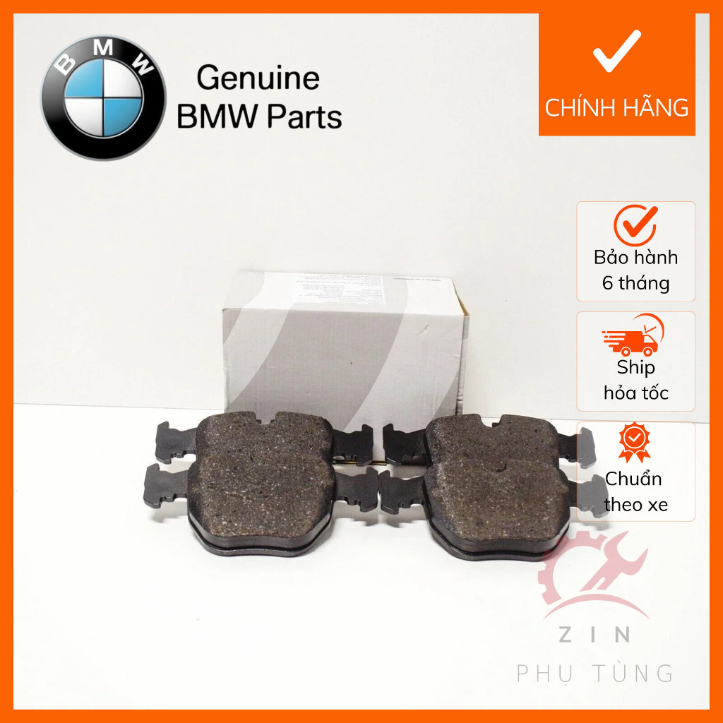 [CHÍNH HÃNG] Má phanh trước ( bố thắng trước ) BMW X5 E53 34116761252 6761252 OEM