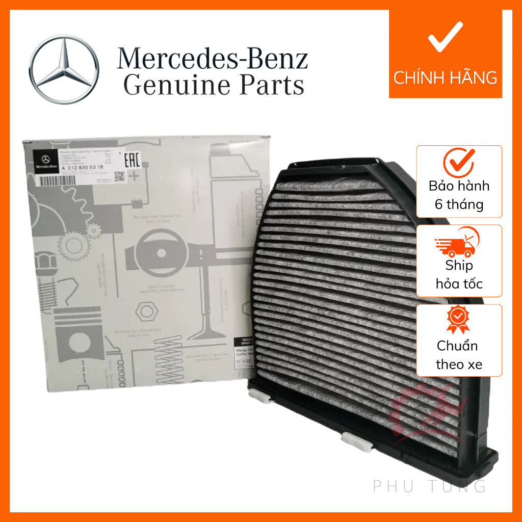 [Chính Hãng] Lọc gió điều hòa Mercedes C200 C300 C350, E250, E300, E350 , E400 E550 GLK350 SL550 AMG