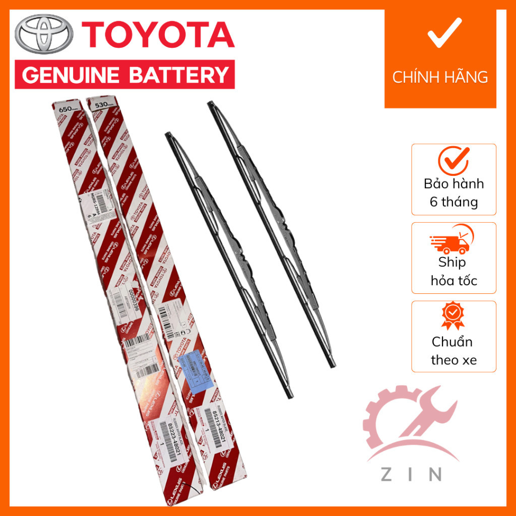 Bộ chổi cao su gạt mưa ZIN CAR