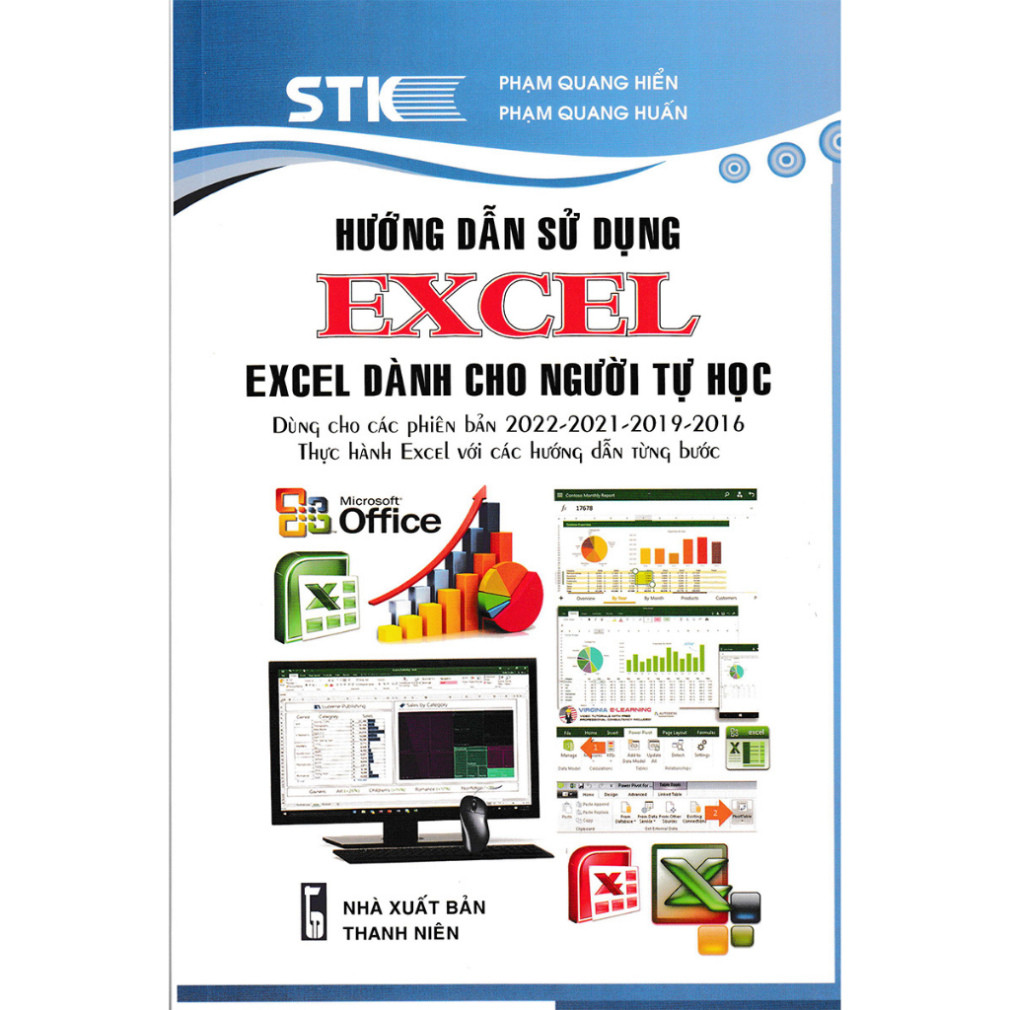 Sách - Hướng Dẫn Sử Dụng Excel - Excel Dành Cho Người Tự Học - STK