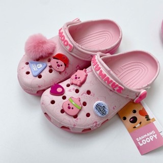 Dép sục Cross Classic Loopy cho bé gái và nữ, Giày sục Cross Loopy cho mẹ và bé size C7-M7( 24 - 40)