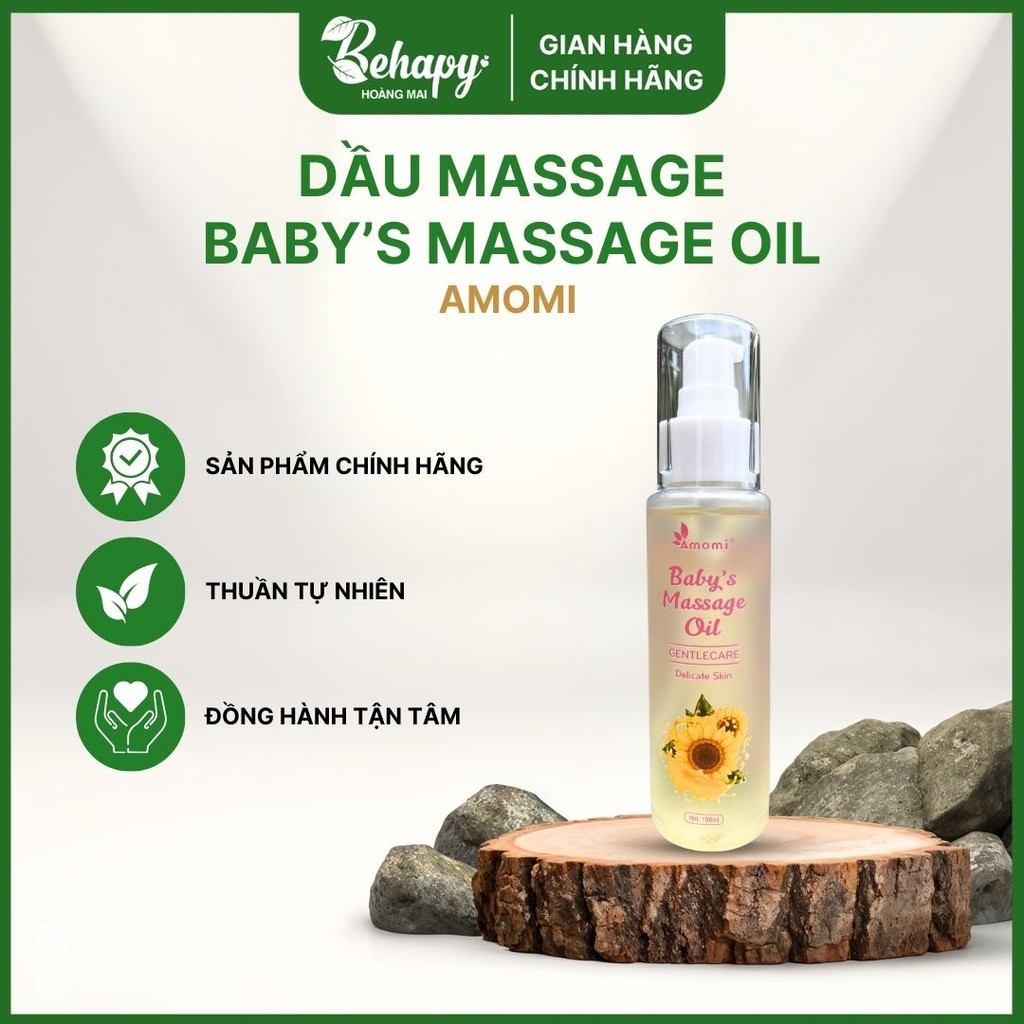 Dầu Massage Baby’s Massage Oil - Amomi