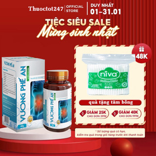  TPBVSK Vương Phế An Plus - Hỗ trợ giảm đau rát họng bổ phế - THUOCTOT247 
