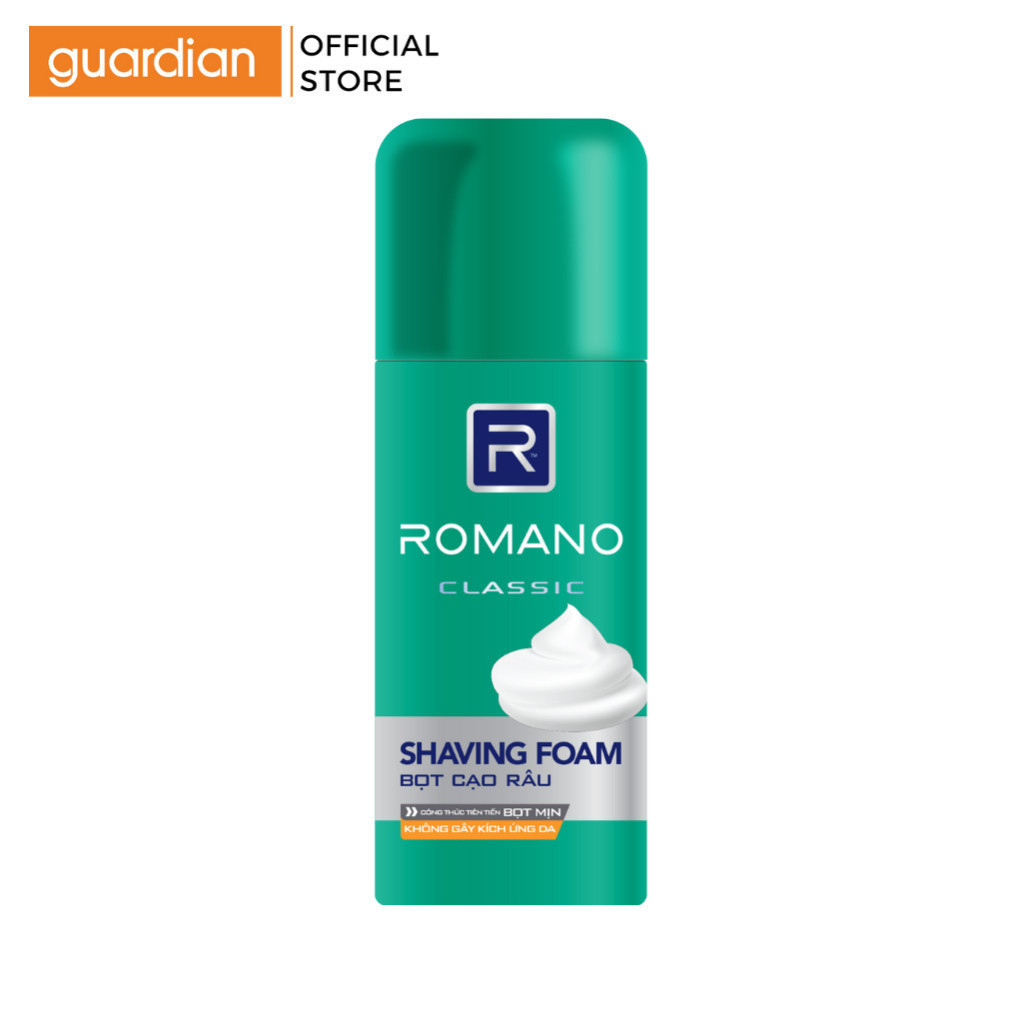 Bọt Cạo Râu Romano Hương Classic 175Ml