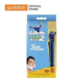 Dao Cạo Râu Gillette Blue 2 Flexi Gói 10+5 Cái