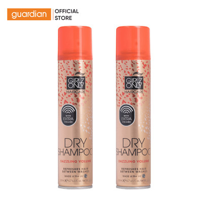 Combo 2 Dầu Gội Khô Dry Shampoo Girlz Only 200ml x 2