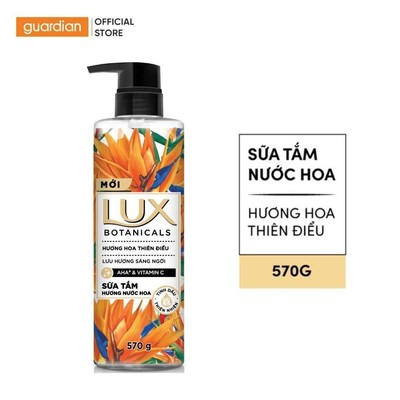 Sữa Tắm Nước Hoa Lux Hương Hoa Thiên Điểu 570g