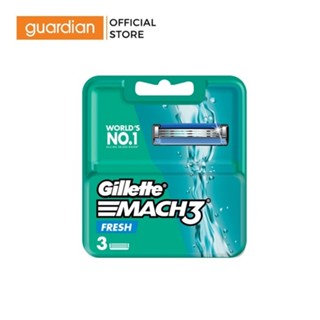 Lưỡi Dao Cạo Râu GILLETTE Mach3 Fresh - Hộp 3 Lưỡi
