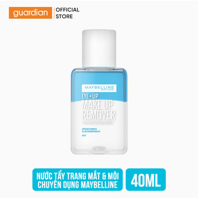 [HÀNG TẶNG KHÔNG BÁN] Nước Tẩy Trang Mắt Và Môi Maybelline New York Make Up Removal 40Ml