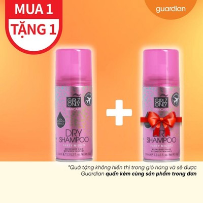 Combo 2 Dầu gội khô Dry Shampoo Girlz Only Travel Size 100ml