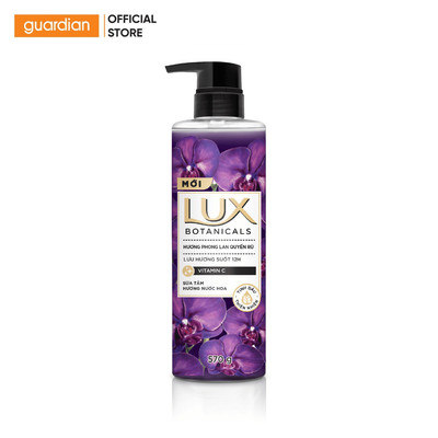 Sữa Tắm Hương Nước Hoa Lux Botanicals Phong Lan Quyến Rũ Lưu Hương Thơm Dài Lâu 12H 570g