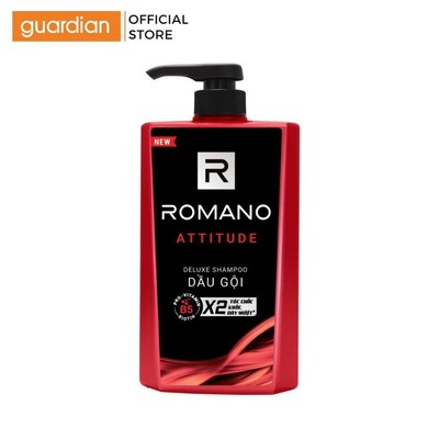 Dầu Gội Hương Nước Hoa Hỗ Trợ Tóc Chắc Khoẻ Romano Attitude 650g