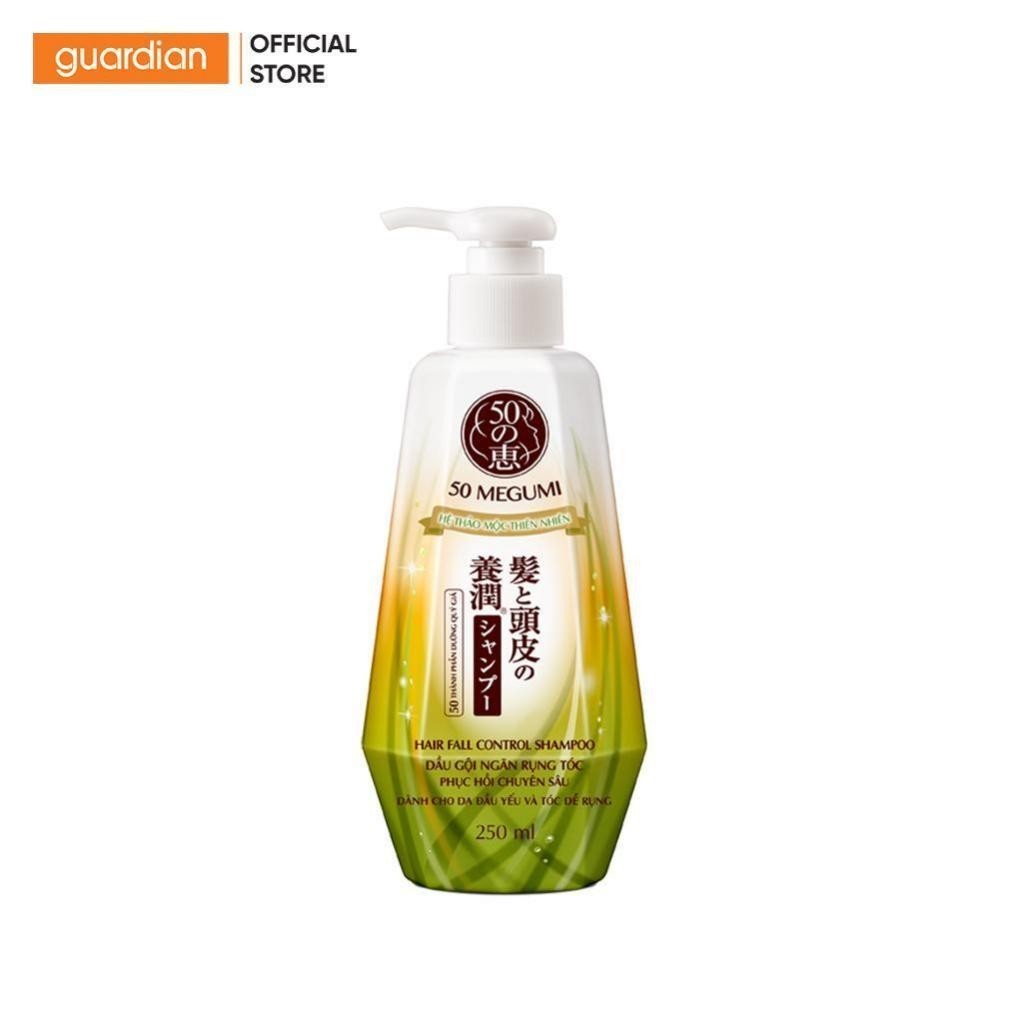 Dầu gội ngăn rụng tóc 50 Megumi Hair Fall Control Shampoo 250ml