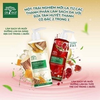 Sữa Tắm Dưỡng Sáng Da Deleaf 450ml
