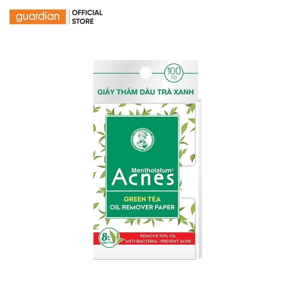 Giấy Thấm Dầu Acnes Trà Xanh 100 Tờ
