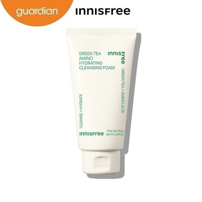 Sữa Rửa Mặt Dưỡng Ẩm Trà Xanh Innisfree Green Tea Amino 150g