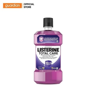Nước Súc Miệng Listerine Chăm Sóc Toàn Diện Không Cay Total Care Mouthwash 750ml